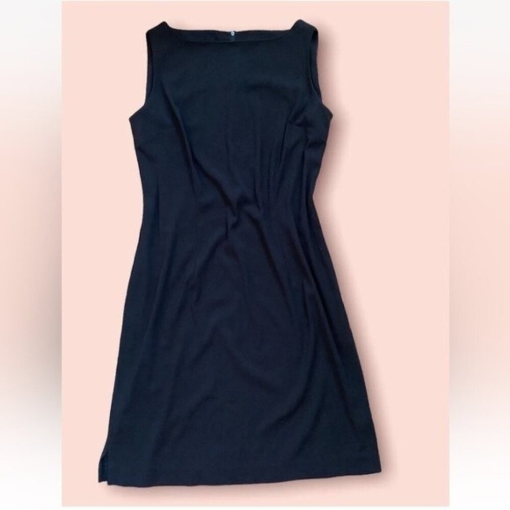 Amanda Smith Black Sleeveless Career Dress – Women’s Size 14